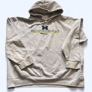 Michigan Men's Modern Grey Hoodie XL